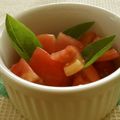 まんまるらあて's cooksnap of when they made 甘酸っぱ～いトマト(*^^*).
