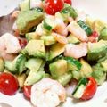 ヒガサ。's cooksnap of when they made 海老とアボカドのバジル風味サラダ.