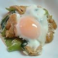 みくじゅん's cooksnap of when they made 油揚げとチンゲンサイと卵の煮浸し.