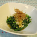 バカリャウ's cooksnap of when they made ニラのおひたし(ネギ生姜たれ）.