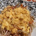fuumie's cooksnap of when they made キムチとレンチンもやし＆炒り卵.