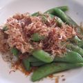 ゆうとゆうとゆう's cooksnap of when they made スナップエンドウの簡単おひたし★.