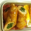 hiiiroooe's cooksnap of when they made 豚肉のモロヘイヤ巻き(ショウガ焼き）.