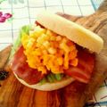 MIRAJANE's cooksnap of when they made ✿BLT＋スマートチーズサンド✿.