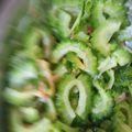 琥珀のおかげ's cooksnap of when they made ゴーヤの梅かつお和え.