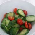 ９０４４５'s cooksnap of when they made きゅうりとトマトの塩麹サラダ.