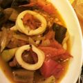 topobello's cooksnap of when they made いかと夏野菜の南欧風煮込み.