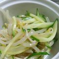 はっしぃ's cooksnap of when they made もやしときゅうりの定番ナムル.