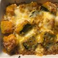 sacching's cooksnap of when they made 家族絶賛☆かぼちゃのカレーミートグラタン.
