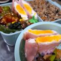 ayayuito's cooksnap of when they made お弁当に！レンジで簡単ハムエッグ♪.