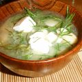 ふくろうみー's cooksnap of when they made おかひじきの味噌汁.