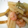 remiko's cooksnap of when they made エビとジャガのナンプラー炒め.