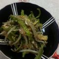 のじまさん's cooksnap of when they made 油揚げとピーマンの炒め煮.