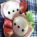 スイートべあ's cooksnap of when they made 短時間で簡単！サンドイッチキャラ弁当.