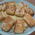 テラクミ's cooksnap of when they made 豆腐のピカタ＊お好み焼き風.