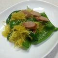 みゃお５９'s cooksnap of when they made ☆金糸瓜（そーめんかぼちゃ）のカレー炒め.