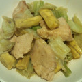myrose's cooksnap of when they made 回鍋肉風♪春キャベツとさつま芋炒め♪.