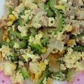 チルコ's cooksnap of when they made ☆苦さ控えめ☆ゴーヤチャンプルー.