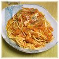 せろ君's cooksnap of when they made トマトとチーズのパスタ.