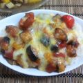 にわぁーん's cooksnap of when they made 茄子とﾊﾟﾌﾟﾘｶのﾐｰﾄﾄﾞﾘｱ.