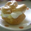 テルポン吉's cooksnap of when they made クリームが美味しいぃ～♪シュークリーム.