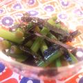 tomokoshiawase's cooksnap of when they made 激早☆ニンニクの芽のお浸し.