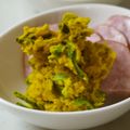 honeymit's cooksnap of when they made かぼちゃとゴーヤのサラダ.