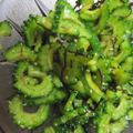 kazoomdub's cooksnap of when they made ゴーヤと塩昆布の和え物.