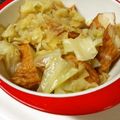 ★Rascal★'s cooksnap of when they made キャベツの芯と油揚のサッと煮.