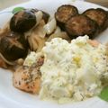 ぁいマァ's cooksnap of when they made 鮭のハーブムニエル.