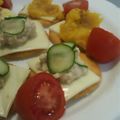 たひちゅ's cooksnap of when they made リッツクラッカーで簡単オードブル.