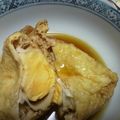 ティー's cooksnap of when they made 油あげの卵袋煮.