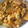 ちなごん♪'s cooksnap of when they made 南瓜と大豆の油味噌煮.