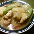 saddlebag's cooksnap of when they made 旬野菜インゲンとジャガイモのホクホク鶏煮.