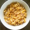 橘夕露's cooksnap of when they made 卵かけごはんで！パラパラ黄金チャーハン♪.