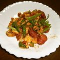 onma3793's cooksnap of when they made お弁当にもウインナーとピーマンの玉子炒め.