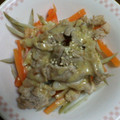 taisho0805's cooksnap of when they made 豚肉とごぼうのゴマサラダ.