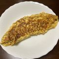 クックX9QRAV☆'s cooksnap of when they made とろ～り天かすカレーオムレツ♪.
