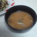 pinkあゆみん's cooksnap of when they made みょうが炒めの味噌汁.