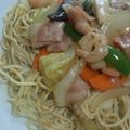 yanguchi's cooksnap of when they made 家にあるもので作れる★あんかけ焼きそば.