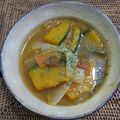 らまみさ's cooksnap of when they made スープ＊かぼちゃ＆とまと.