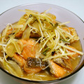 ぴにゃーな's cooksnap of when they made プレ農家めし◆ポッカレモンで鮭の南蛮漬け.