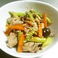 むちにゃ's cooksnap of when they made 豚肉とアスパラのオイスター炒め.