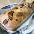 natumiakan's cooksnap of when they made 板チョコごろごろ☆簡単パウンドケーキ♪.