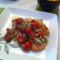 Pochi1119's cooksnap of when they made トマトのイタリアンソースで☆鮭のムニエル.