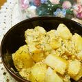るるおか's cooksnap of when they made ジャガ芋の食べるラー油豆乳煮込み.
