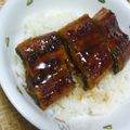 白いカピバラ's cooksnap of when they made うなぎ★すし飯丼.