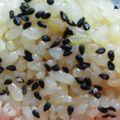 junko666's cooksnap of when they made 甘露煮を使った栗ご飯.