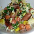 ゆゆゆゆゆっこ's cooksnap of when they made パパッと朝食ポークビッツの卵炒め.