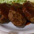さと＠花嫁修業中's cooksnap of when they made 玉ねぎたっぷり★繋ぎなしのハンバーグ.